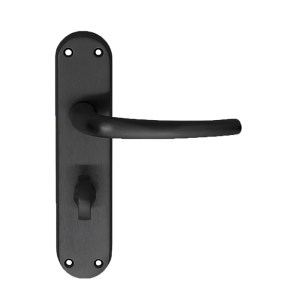 MANITALĀ® Lilla Lever on WC Backplate - Black - 57mm c/c