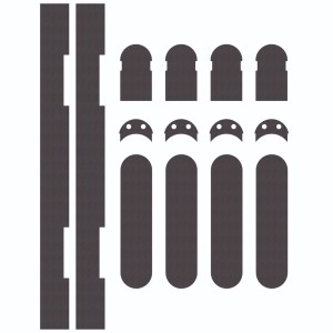 EUROSPECĀ® CI001230 Concealed Hinge Intumescent Fire Pack - - 130mm