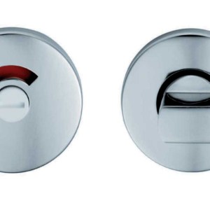 EUROSPECĀ® Thumbturn & Release c/w indicator - Polished Aluminium - 5mm