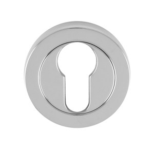 CARLISLE BRASSĀ® Euro Escutcheon - Polished Chrome