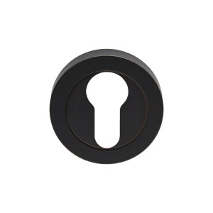 CARLISLE BRASSĀ® Euro Escutcheon - Black