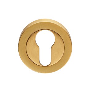 CARLISLE BRASSĀ® Euro Escutcheon - Satin Brass