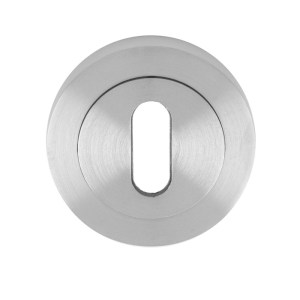 CARLISLE BRASSĀ® Lock Escutcheon - Satin Chrome
