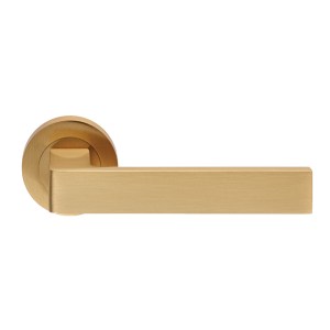 CARLISLE BRASSĀ® Sasso Lever on Rose - Satin Brass