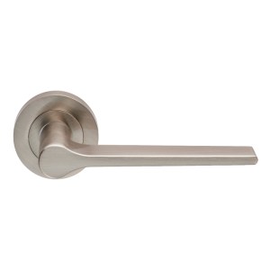 CARLISLE BRASSĀ® Velino Lever on Round Rose - Satin Nickel