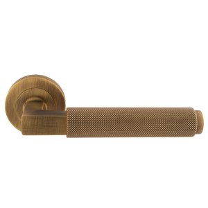 CARLISLE BRASSĀ® Terazzo Lever On Round Rose - Antique Brass