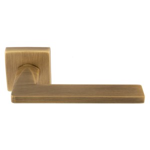 CARLISLE BRASS® Volta Lever On Concealed Fix Push-On Square Rose - Antique Brass