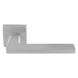 CARLISLE BRASS® Volta Lever On Concealed Fix Push-On Square Rose - Satin Chrome