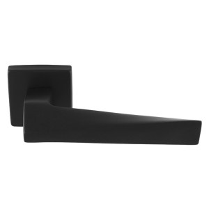CARLISLE BRASSĀ® Bordo Lever On Concealed Fix Push-On Square Rose - Black