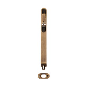 EUROSPECĀ® Flush Bolt Radius - Antique Brass - 203mm