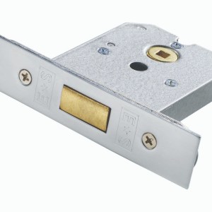 EUROSPECĀ® Flat Deadlock 76mm - Satin Chrome