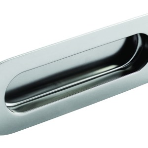EUROSPECĀ® Radius Flush Pull - Polished Stainless Steel - 40mm
