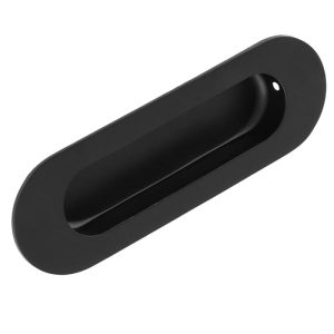 EUROSPECĀ® Radius Flush Pull - Black - 120 x 40mm