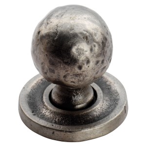CARLISLE BRASSĀ® Hammered Pattern Ball Knob - Pewter