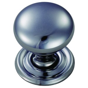 CARLISLE BRASSĀ® Hollow Victorian Knob 38mm - Polished Chrome