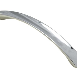 CARLISLE BRASSĀ® Concave Bow Handle 160mm - Polished Chrome