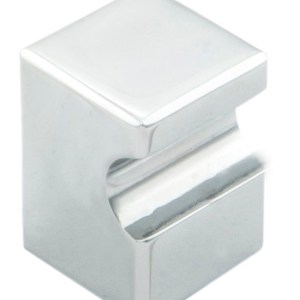 CARLISLE BRASSĀ® Square Knob 22mm - Polished Chrome