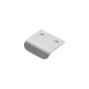 CARLISLE BRASSĀ® Hidden Finger Pull - Satin Chrome - 50 x 48 x 2mm