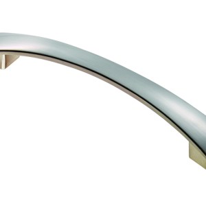 CARLISLE BRASSĀ® Valetta Bow Handle 160mm - Satin Nickel