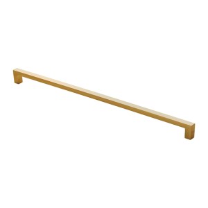 CARLISLE BRASSĀ® Block Handle - Satin Brass - 320mm c/c