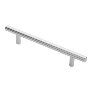CARLISLE BRASSĀ® Steel T-Bar Handle 128mm - Polished Chrome
