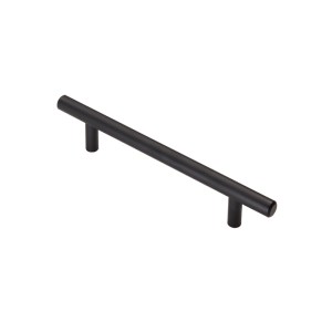 CARLISLE BRASSĀ® Steel T-Bar Handle 128mm - Black