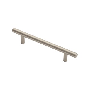 CARLISLE BRASSĀ® Steel T-Bar Handle 128mm - Satin Nickel