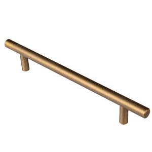 CARLISLE BRASSĀ® Steel T-Bar Handle 160mm - Antique Brass