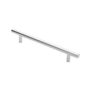CARLISLE BRASSĀ® Steel T-Bar Handle 160mm - Polished Chrome