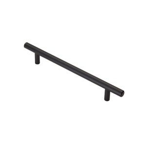 CARLISLE BRASSĀ® Steel T-Bar Handle 160mm - Black