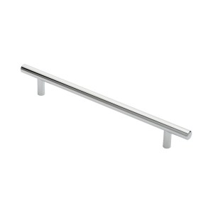 CARLISLE BRASSĀ® Steel T-Bar Handle 192mm - Polished Chrome