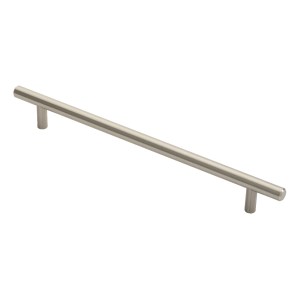 CARLISLE BRASSĀ® Steel T-Bar Handle 224mm - Satin Nickel