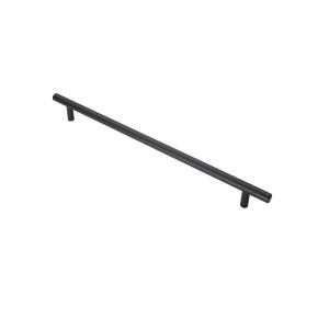 CARLISLE BRASSĀ® Steel T-Bar Handle 288mm - Black