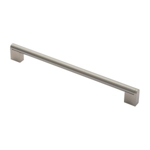 CARLISLE BRASSĀ® Bar Handle 256mm - Satin Nickel/Stainless Steel