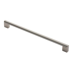 CARLISLE BRASSĀ® Bar Handle 320mm - Satin Nickel/Stainless Steel