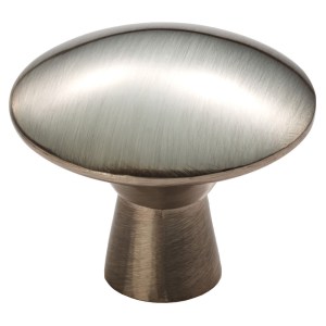 CARLISLE BRASSĀ® Disc Knob 27mm - Satin Nickel