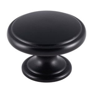 CARLISLE BRASSĀ® Oxford Knob 38mm - Black