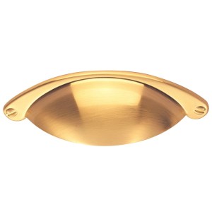CARLISLE BRASSĀ® Cup Pattern Handle 64mm - Satin Brass