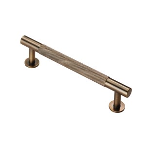 CARLISLE BRASSĀ® FTD Knurled Pull Handle 128mm c/c - Antique Brass
