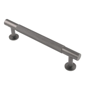 CARLISLE BRASSĀ® FTD Knurled Pull Handle 128mm c/c - Anthracite