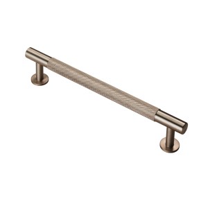 CARLISLE BRASSĀ® FTD Knurled Pull Handle 160mm c/c - Satin Nickel