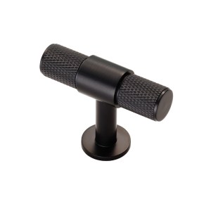 CARLISLE BRASSĀ® Knurled T-bar Knob - Black