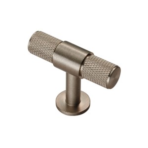 CARLISLE BRASSĀ® Knurled T-bar Knob - Satin Nickel