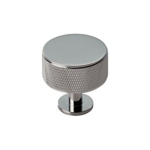 CARLISLE BRASSĀ® Knurled Radio Knob - Polished Chrome
