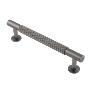 CARLISLE BRASSĀ® Lines Pull Handle 128mm c/c - Anthracite
