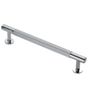 CARLISLE BRASSĀ® Lines Pull Handle 160mm c/c - Polished Chrome