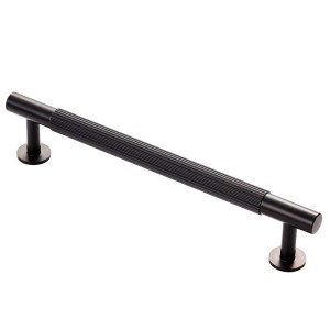 CARLISLE BRASSĀ® Lines Pull Handle 160mm c/c - Black