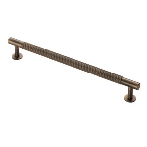 CARLISLE BRASSĀ® Lines Pull Handle 224mm c/c - Antique Brass