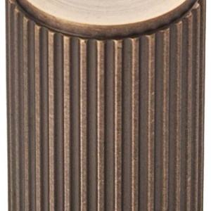 CARLISLE BRASSĀ® Lines Knob - Antique Brass