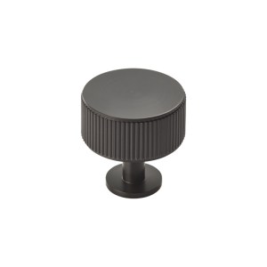 CARLISLE BRASSĀ® Lines Radio Knob - Black